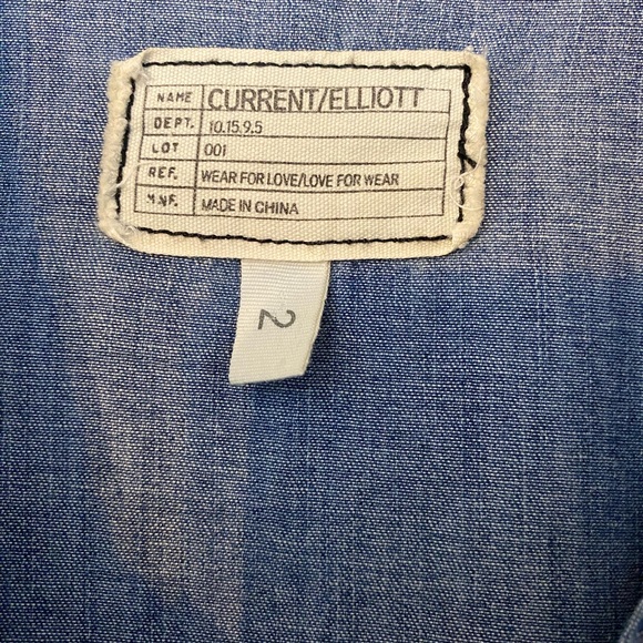 Current Eliott the fleet denim shirt - Picture 3 of 8